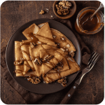 Crêpes au caramel beurre salé
