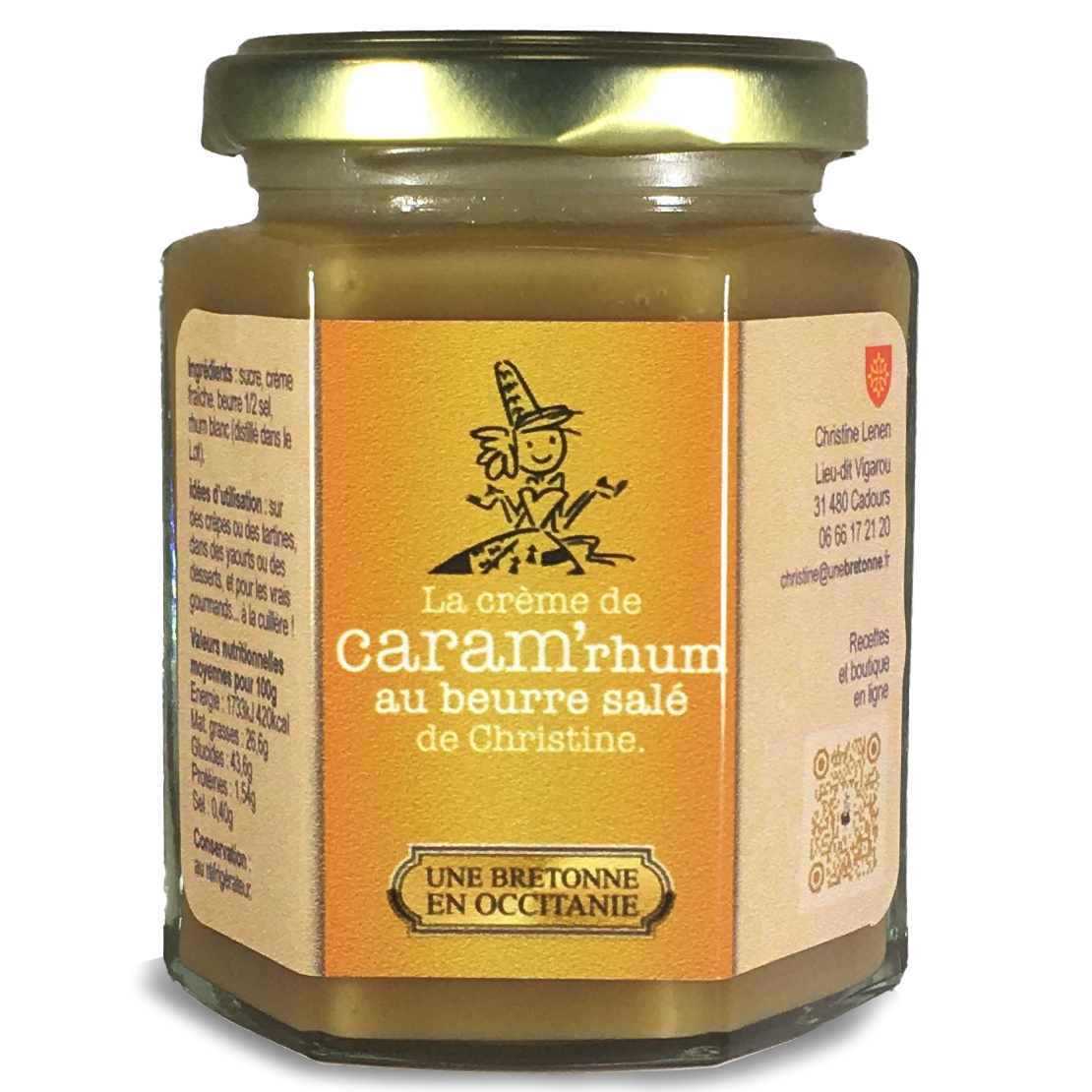 Crème de CARAM'RHUM au beurre salé